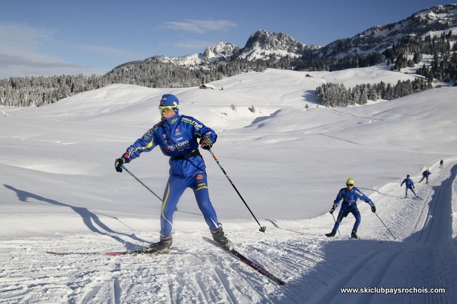 Entrainement Glières